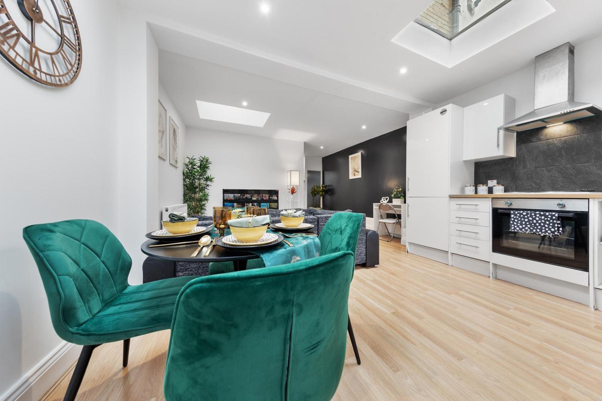 Apartamento Immaculate 2-bed Escape- Sleeps 6- Garden & Parking - 15 Mins To Central- Save 20 Percent Weekly!
